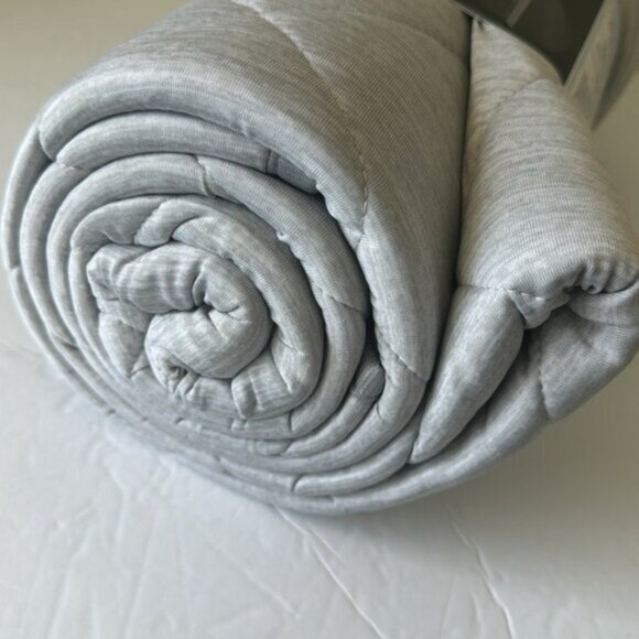Life Comfort Reversible Cooling Throw Blanket Grey - Picture 7 of 10